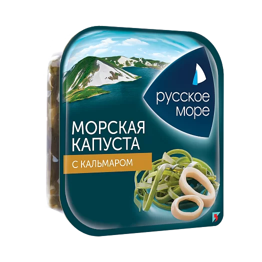 Морская капуста с кальмаром