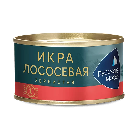 Икра лососевая зернистая 140гр